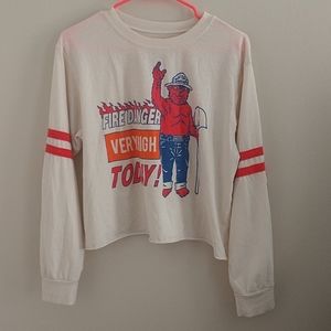 4/$20🌺 Smoky Bear Crop Top